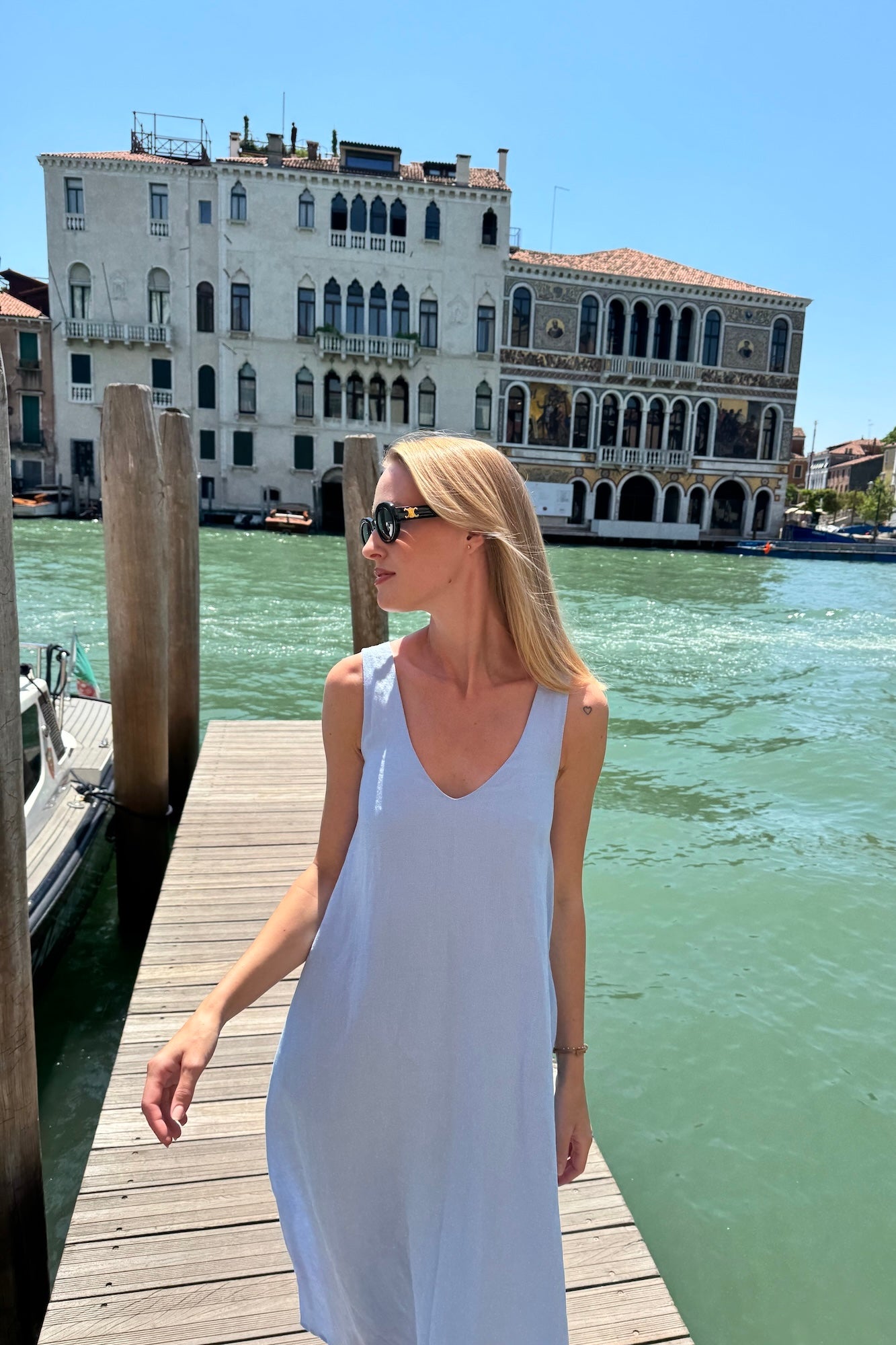 Blue Venice: A Summer in Linen