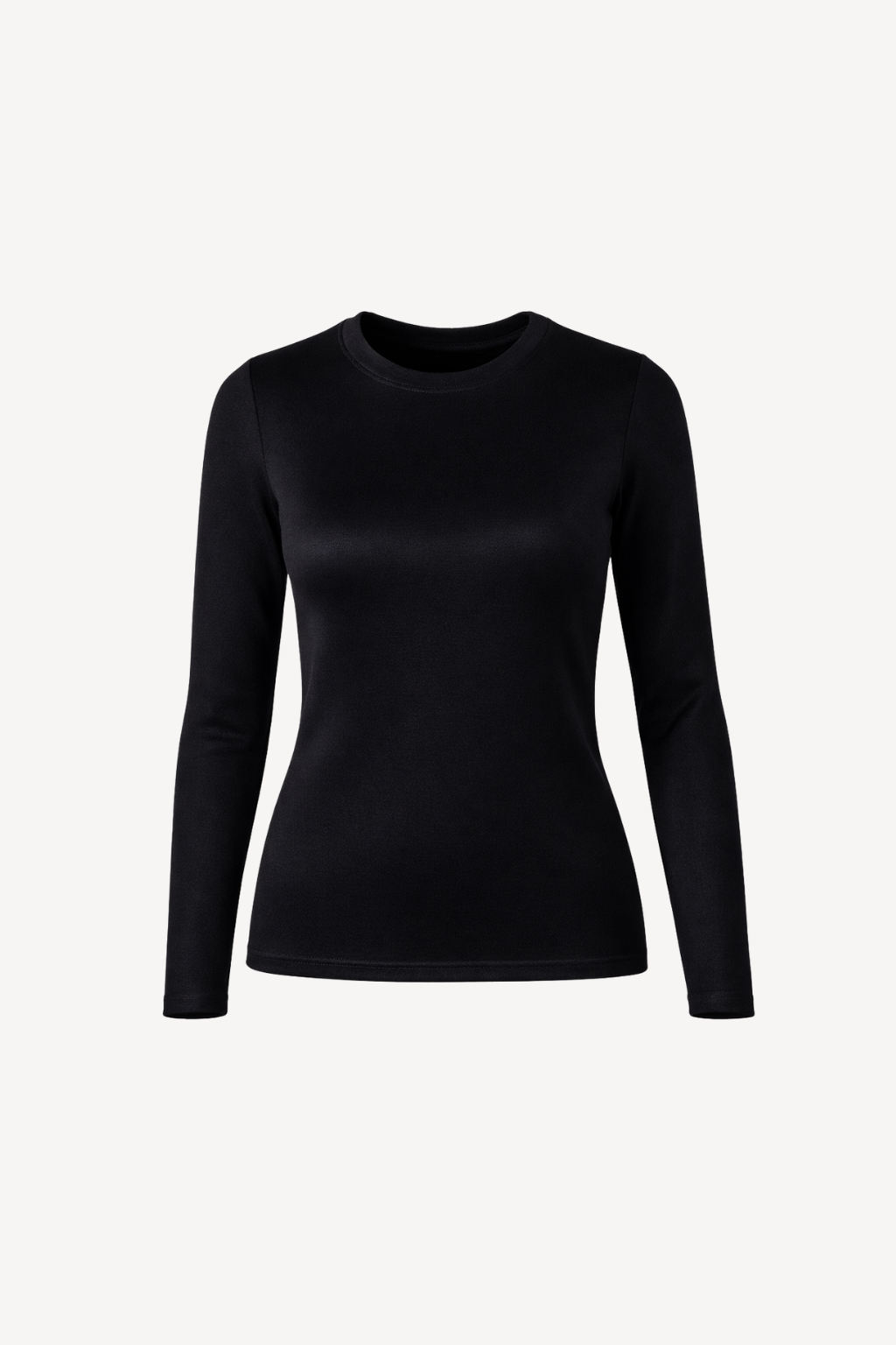 Bambusový top Ivy černá