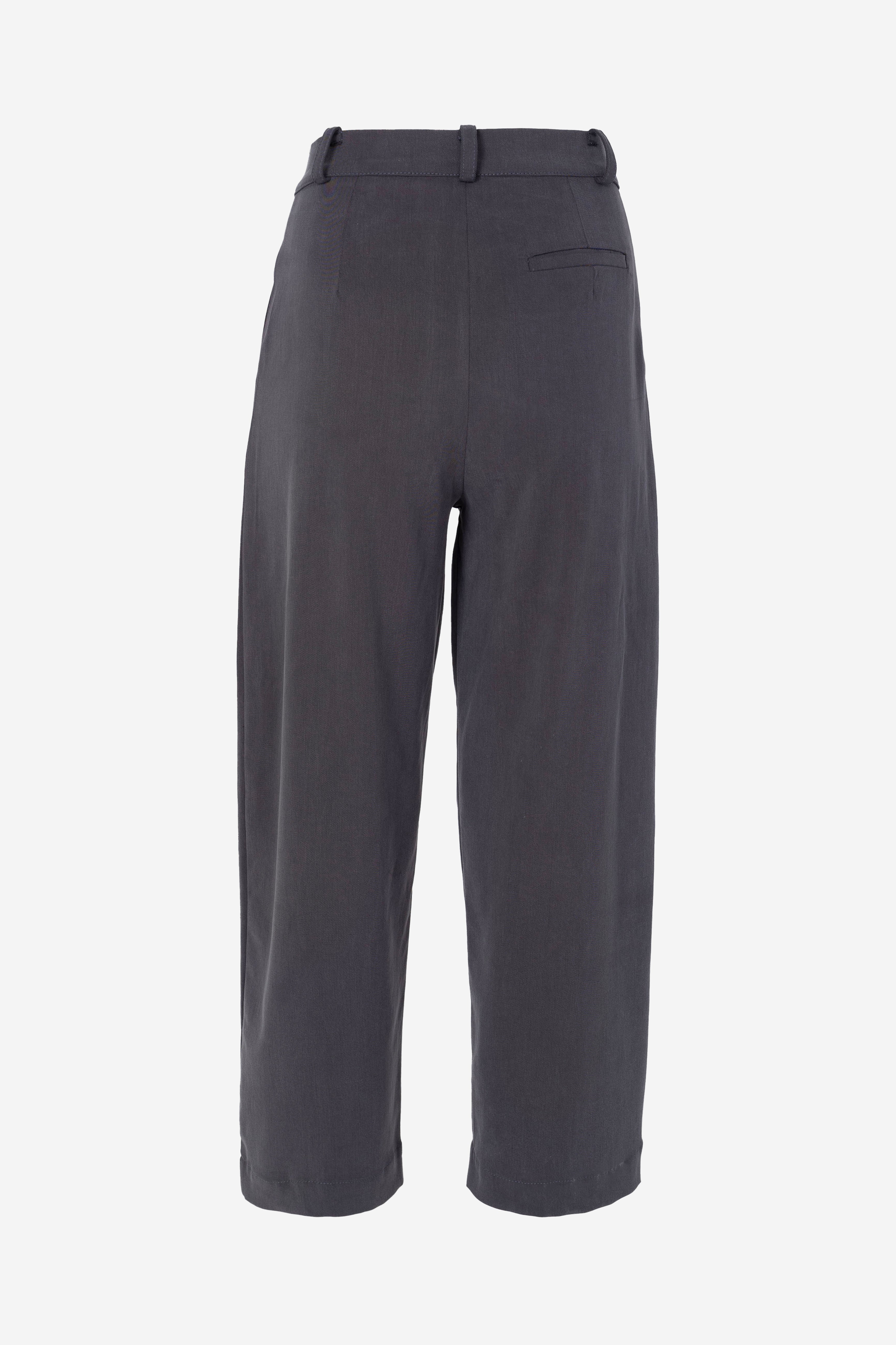 Rae tencel trousers slate grey